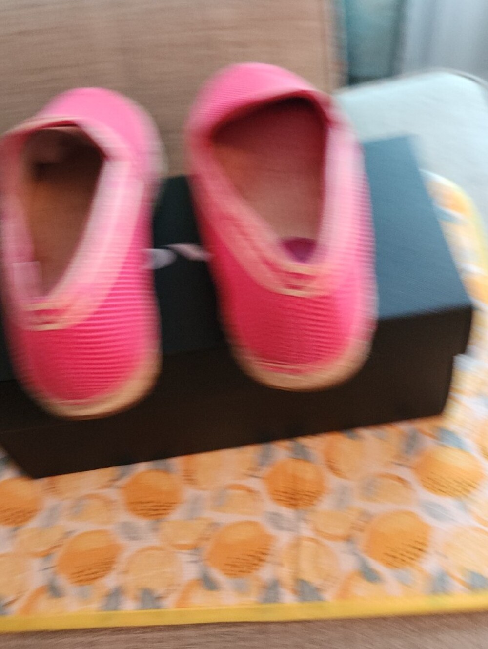 Coach Women's Coral Pink Espadrille Slip-Ons - Picture 4 of 12
